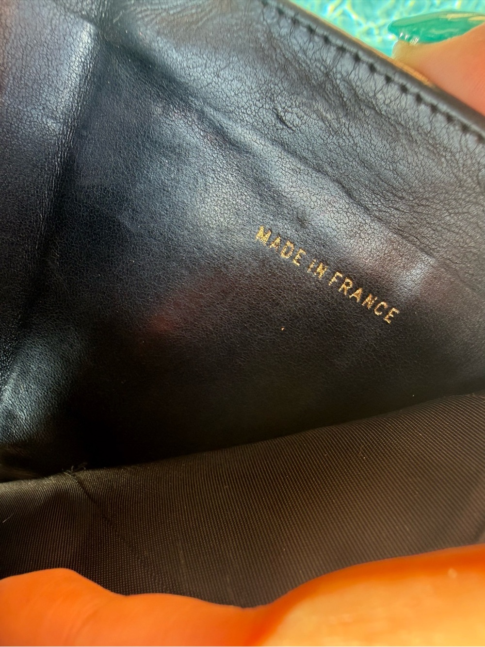 Vintage Chanel Black Caviar Leather Bifold Wallet 🖤 - Picture 9 of 13